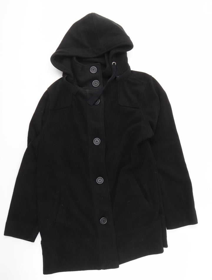 Brandit Women's Black Hooded Coat 4XL Classic Casual