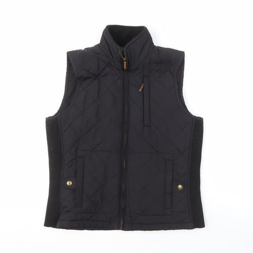 Ralph Lauren Women's Black Quilted Waistcoat S