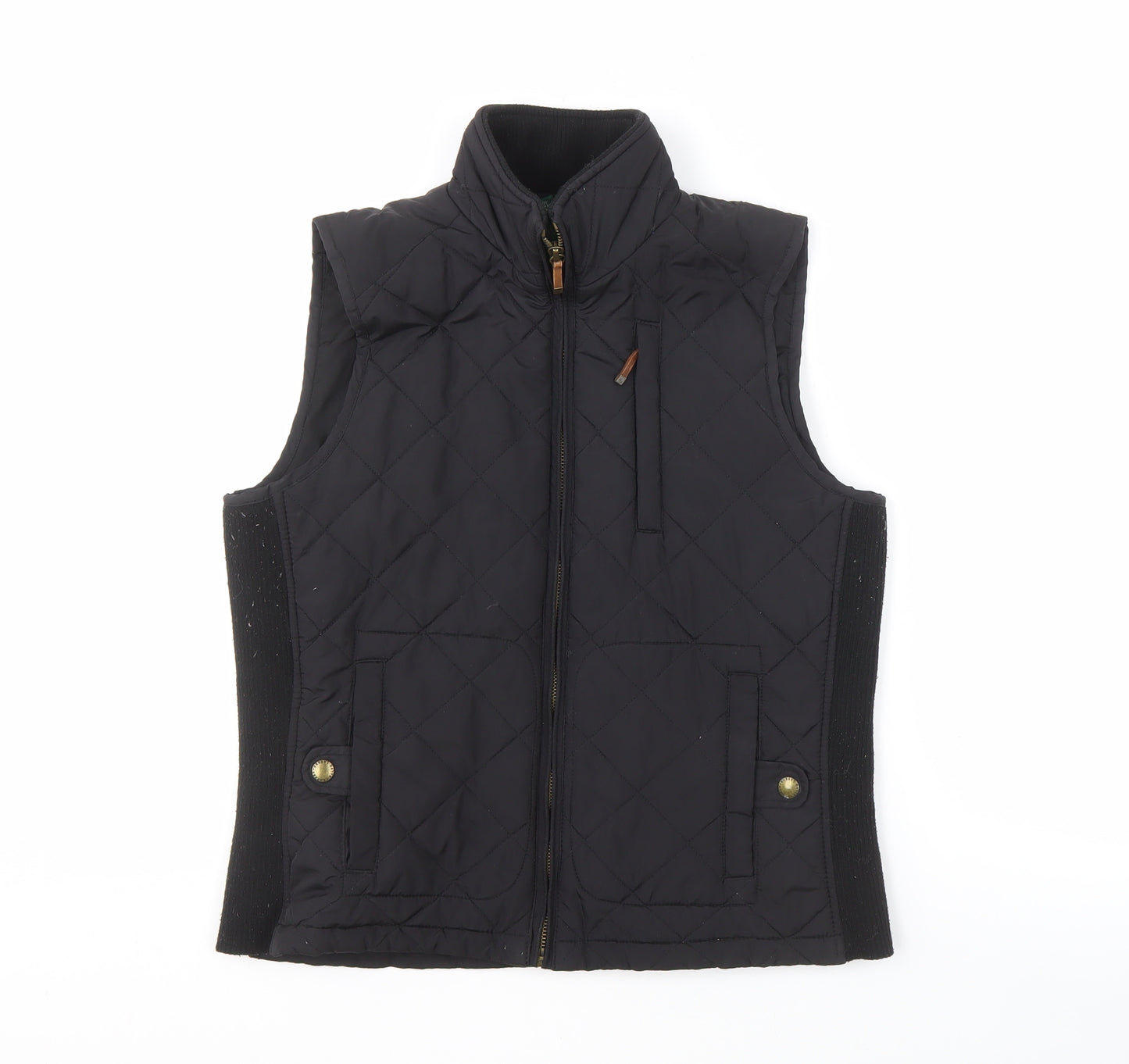 Ralph Lauren Women's Black Quilted Waistcoat S