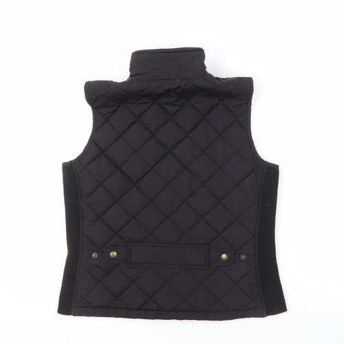 Ralph Lauren Women's Black Quilted Waistcoat S