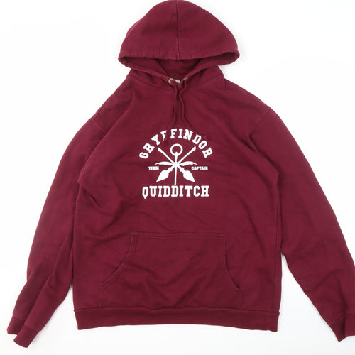 Stars & Stripes Men’s Maroon Hoodie L