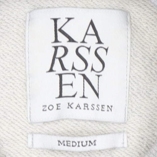 Zoe Karssen Women's Grey Pullover Sweatshirt M