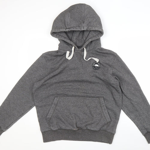 SoulCal Men's Grey Pullover Hoodie - Size L