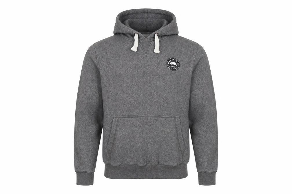 Front view of SoulCal Men's Grey Pullover Hoodie -, size L