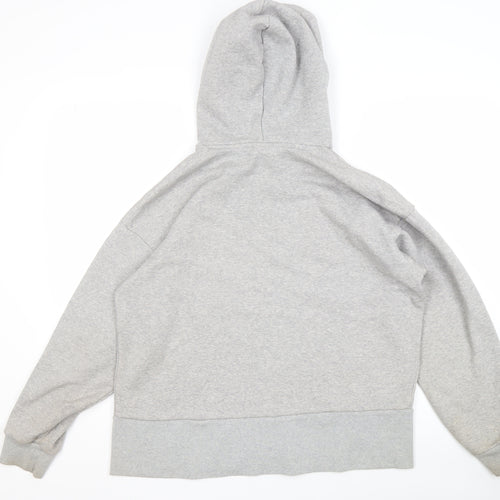 Adidas Women's Grey Cotton Hoodie Size S Regular