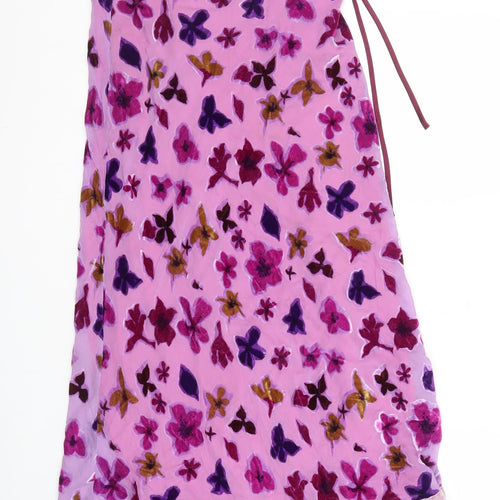 Whistles Women's Multicoloured Floral Skirt Size 10