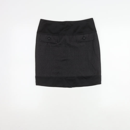 Reiss Women's Black Size 6 Pencil Skirt
