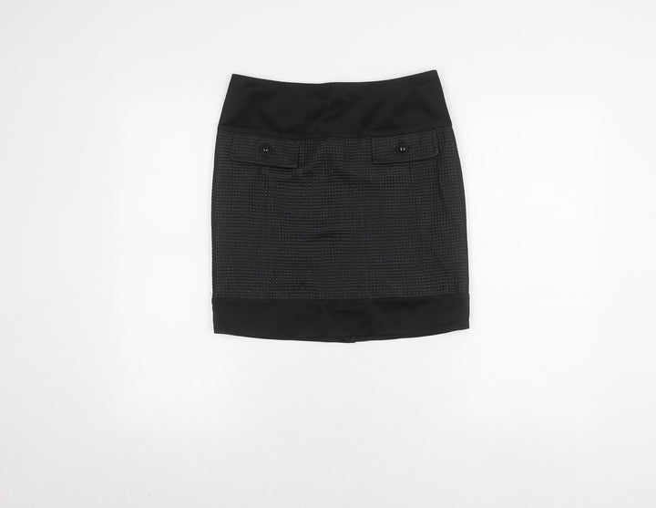Reiss Women's Black Size 6 Pencil Skirt