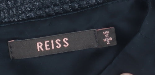 Reiss Women's Black Size 6 Pencil Skirt