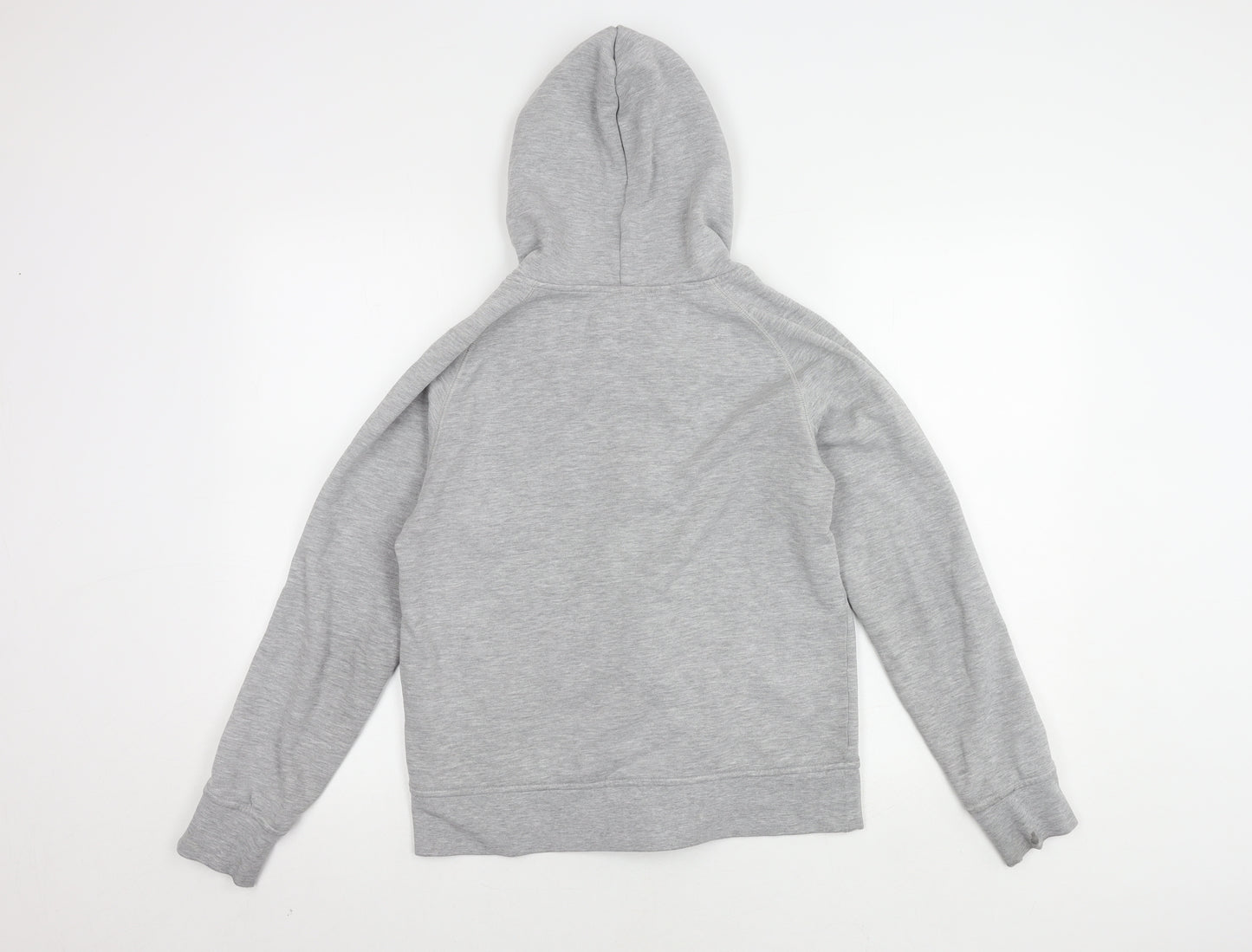 Canterbury Women's Grey Hooded Zip Jacket Size 12