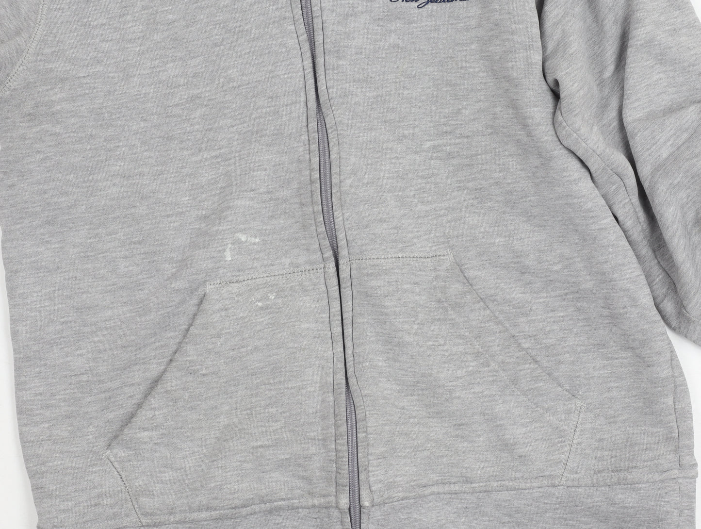 Canterbury Women's Grey Hooded Zip Jacket Size 12