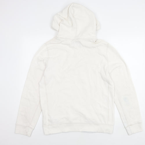 Abercrombie & Fitch Men's White S Hoodie Pullover