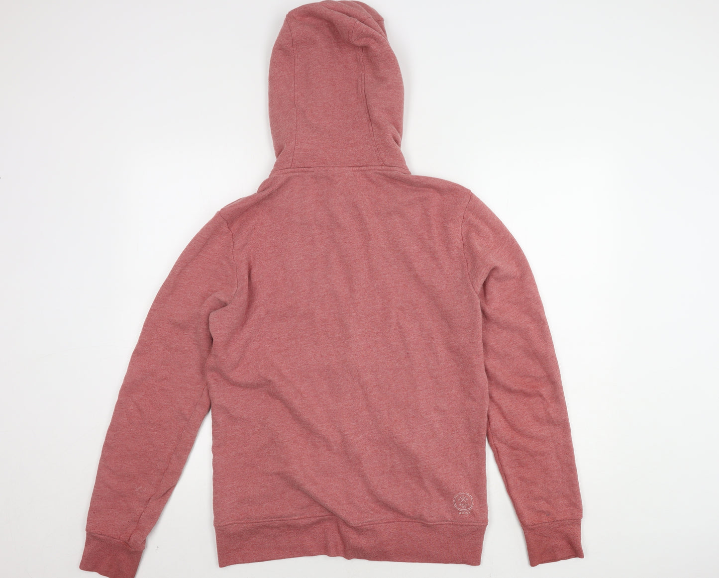 Protest Men's Red Full Zip Hooded Jacket Size M