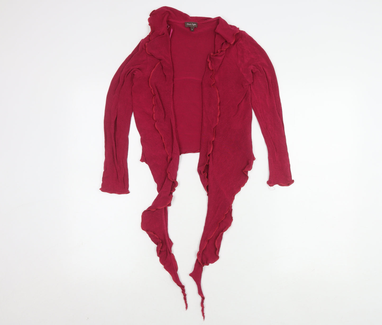 Phase Eight Women's Red Wrap Jumper Size 8