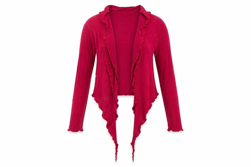 Phase Eight Women's Red Wrap Jumper Size 8