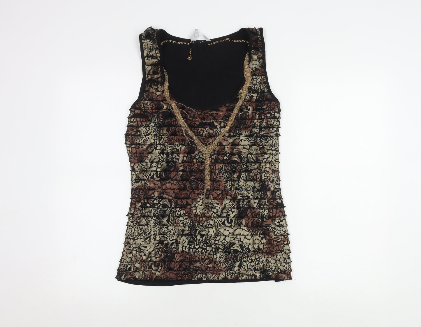 Redherring Women's Black Sleeveless Blouse Size 14