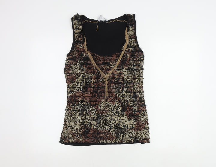 Redherring Women's Black Sleeveless Blouse Size 14
