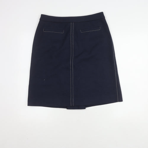 Hobbs Women's Blue Pencil Skirt Size 12