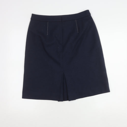 Hobbs Women's Blue Pencil Skirt Size 12