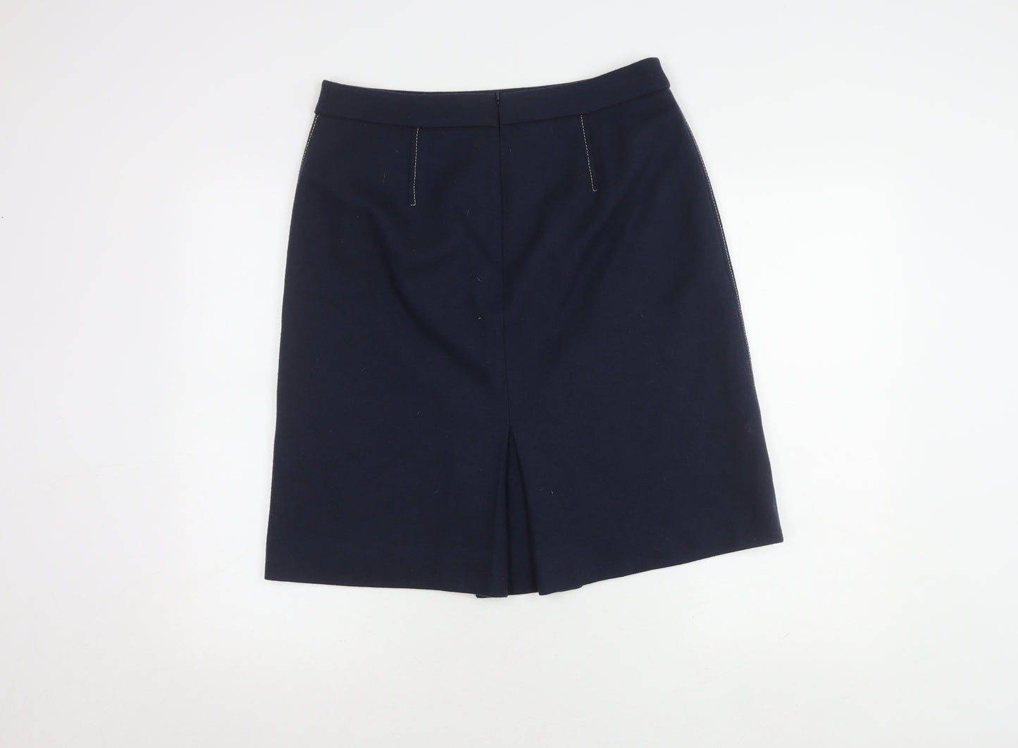 Hobbs Women's Blue Pencil Skirt Size 12