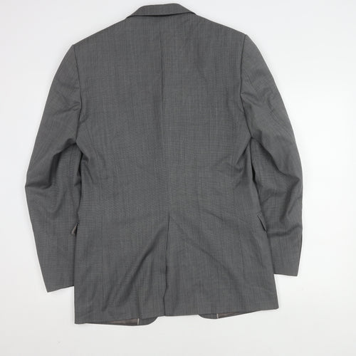 Marks and Spencer Men's Grey Suit Jacket 38L
