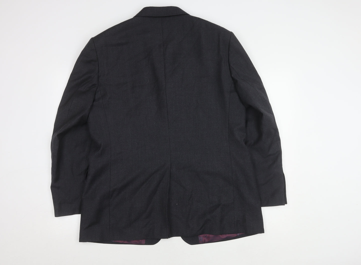 Marks and Spencer Men's Grey Wool Blazer, 42S