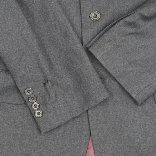 Marks and Spencer Men's Grey Wool Blazer, 42S