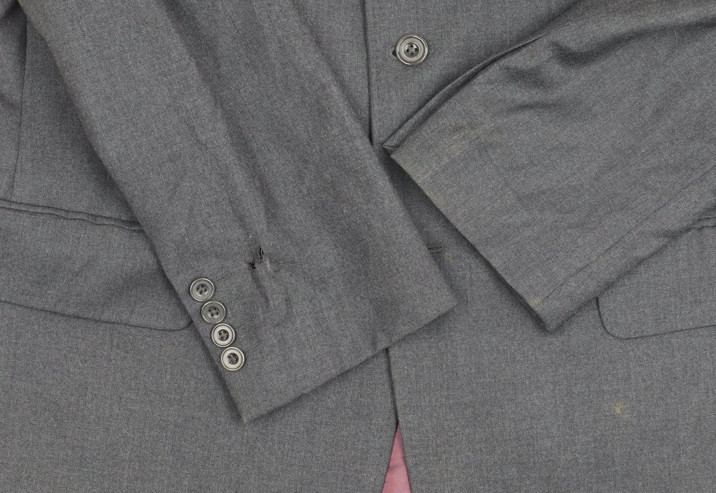 Marks and Spencer Men's Grey Wool Blazer, 42S