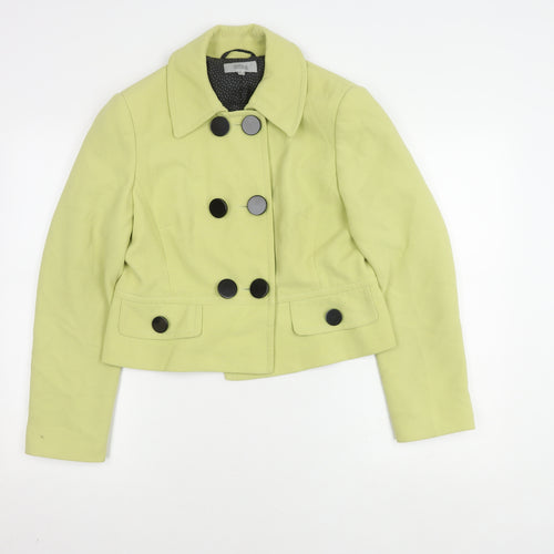 Marks and Spencer Green Cropped Blazer UK 14 Women