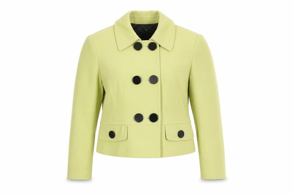 Marks and Spencer Green Cropped Blazer UK 14 Women