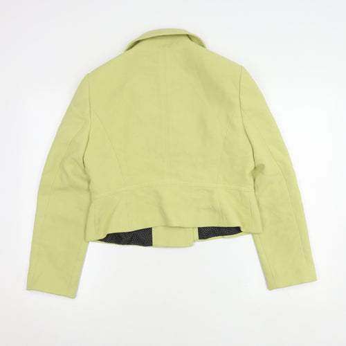 Marks and Spencer Green Cropped Blazer UK 14 Women