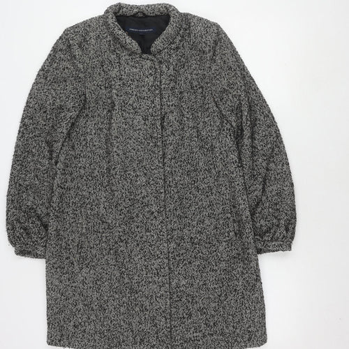 French Connection Women's Black Coat Size 8
