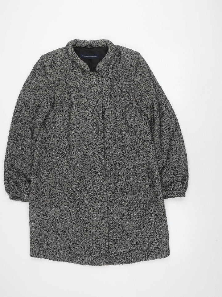 French Connection Women's Black Coat Size 8