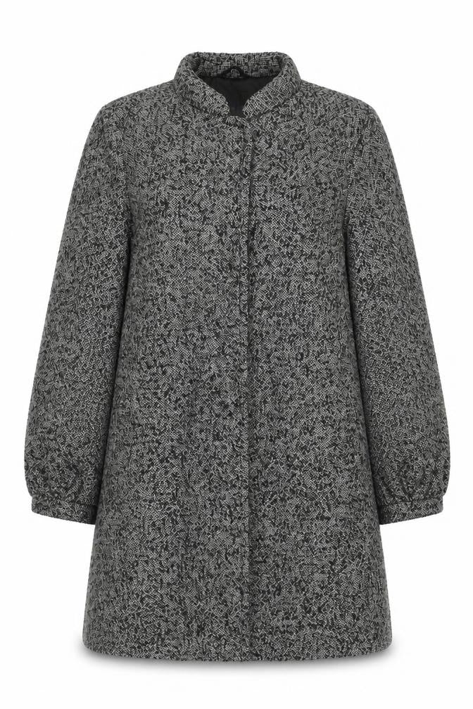 Front view of French Connection Women's Black Coat, size 8