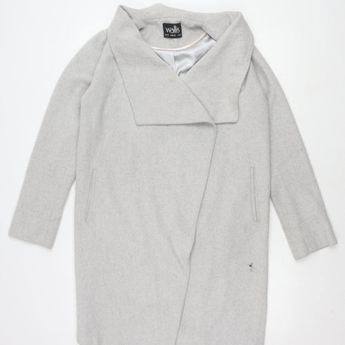Wallis Women's Grey Coat Size 12