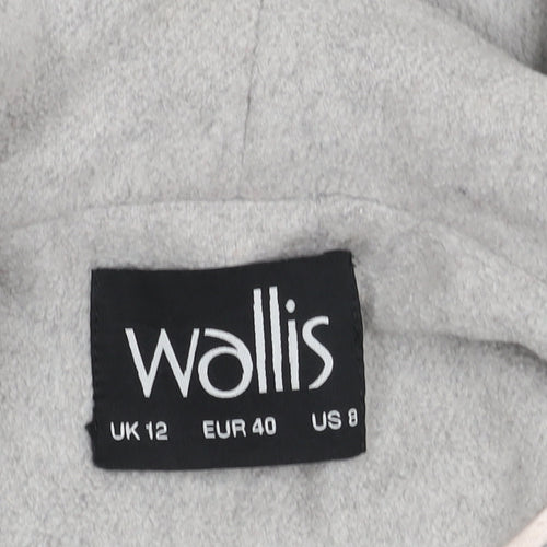 Wallis Women's Grey Coat Size 12