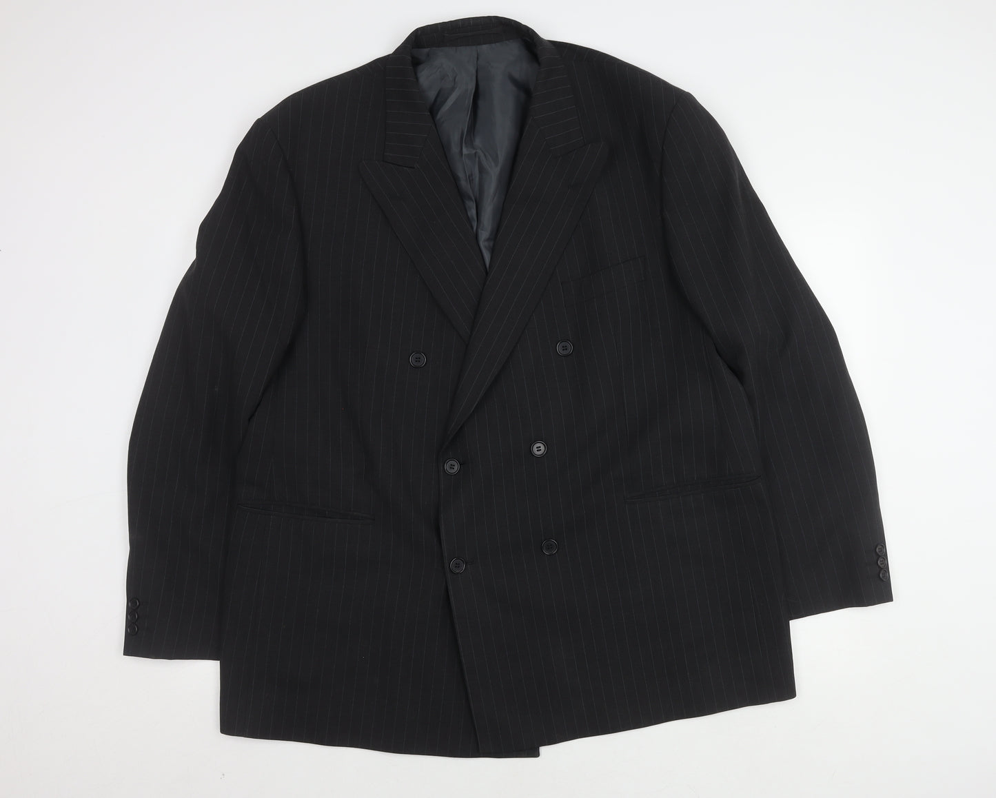 Marks and Spencer Men’s Grey Double-Breasted Blazer 48R