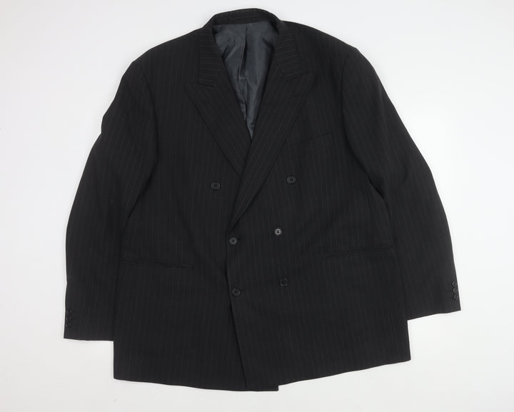Marks and Spencer Men’s Grey Double-Breasted Blazer 48R