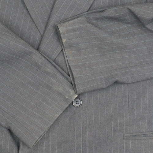 Marks and Spencer Men’s Grey Double-Breasted Blazer 48R