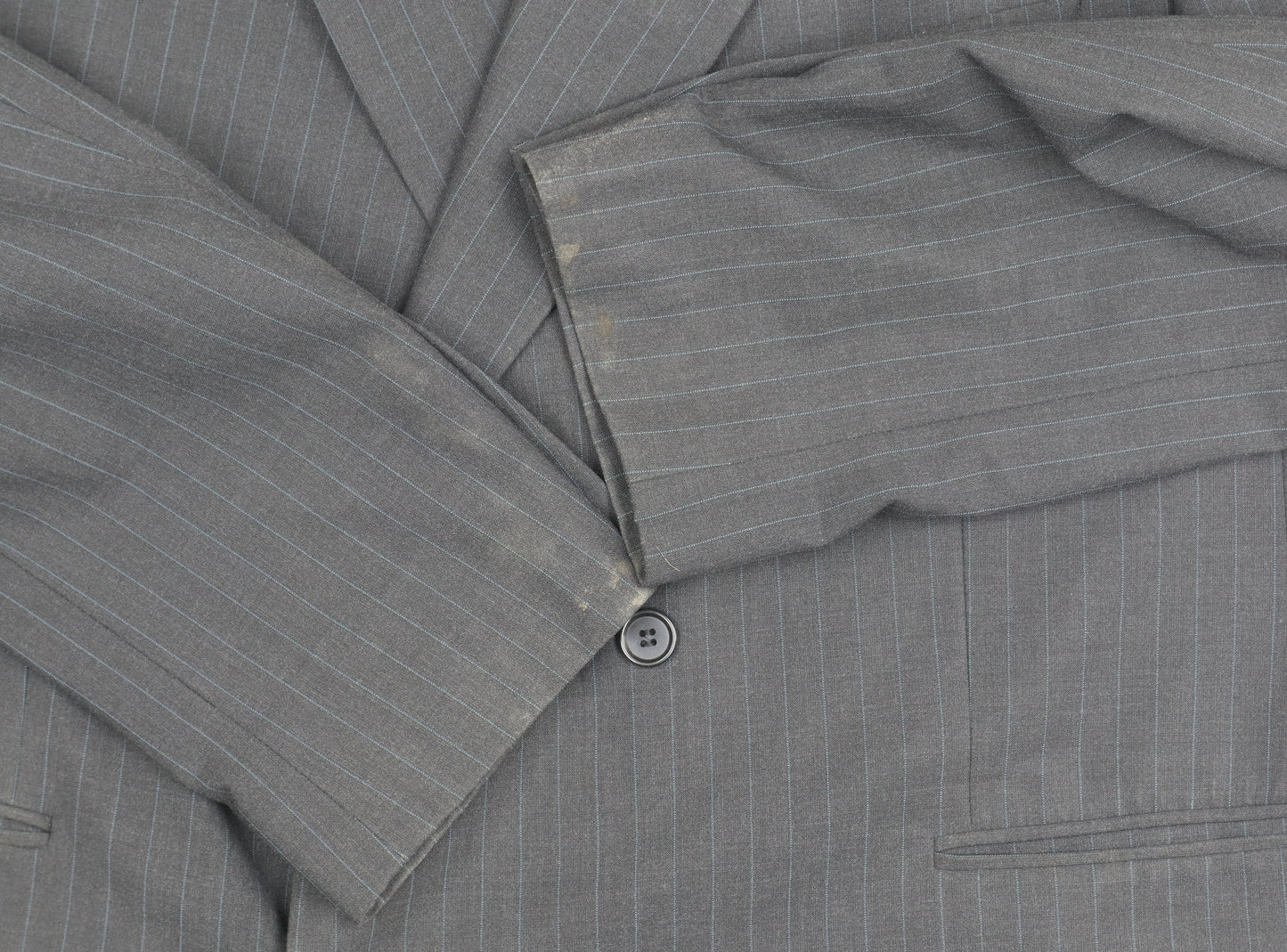 Marks and Spencer Men’s Grey Double-Breasted Blazer 48R