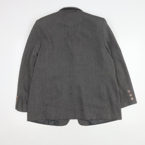 Bon Marché Women's Grey Suit Jacket Size 20 Classic Style