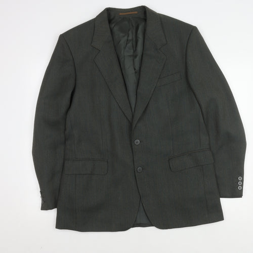Varteks Men's Green Blazer - Size 42R, Classic Business Style