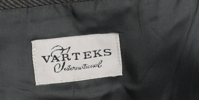 Varteks Men's Green Blazer - Size 42R, Classic Business Style
