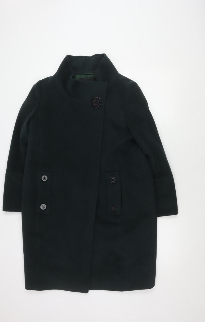 Jaeger Women's Mid-Length Angora Wool Coat Size 12
