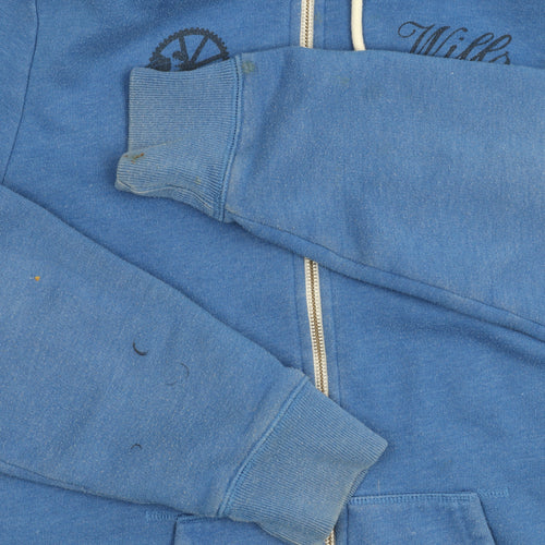 Jack Wills Men's Blue Hooded Jacket L, Casual, Autumn