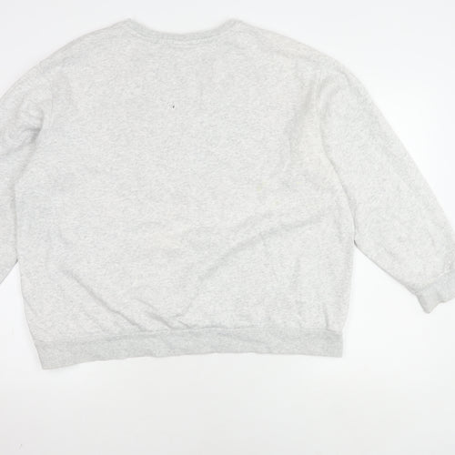 H&M Women's Grey XL Mickey Mouse Jumper