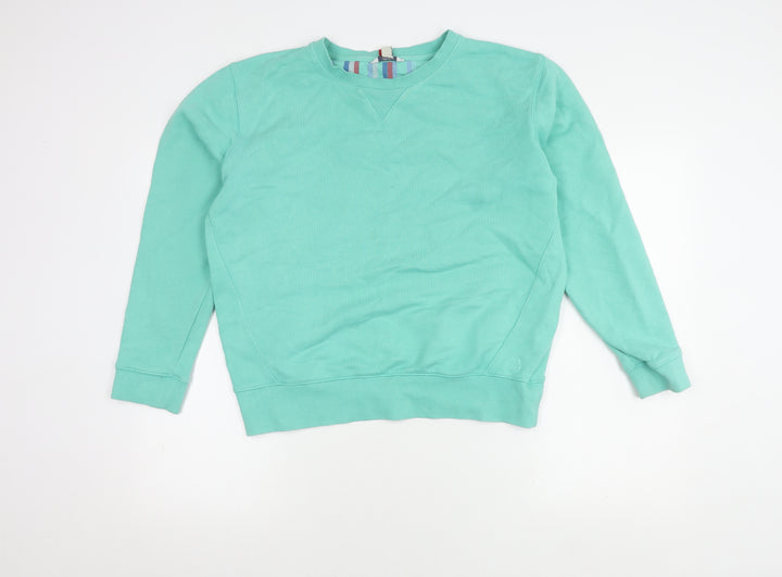 Joules Women's Green Pullover Sweatshirt Size 6