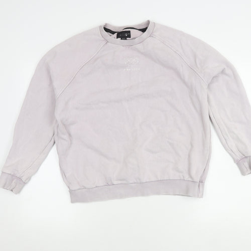Pink Soda Sport Women's Grey Pullover Sweatshirt Size 10