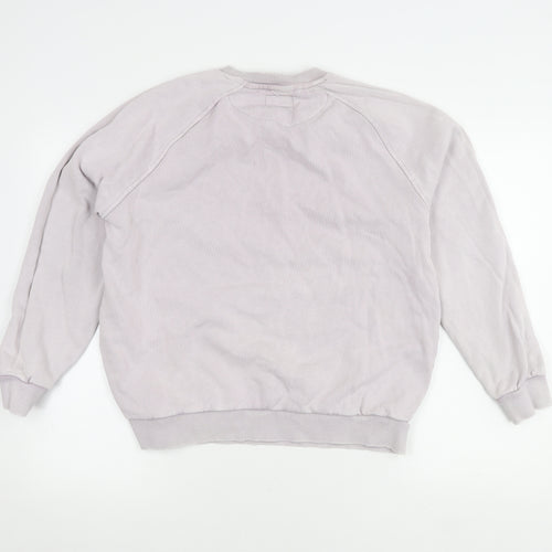 Pink Soda Sport Women's Grey Pullover Sweatshirt Size 10