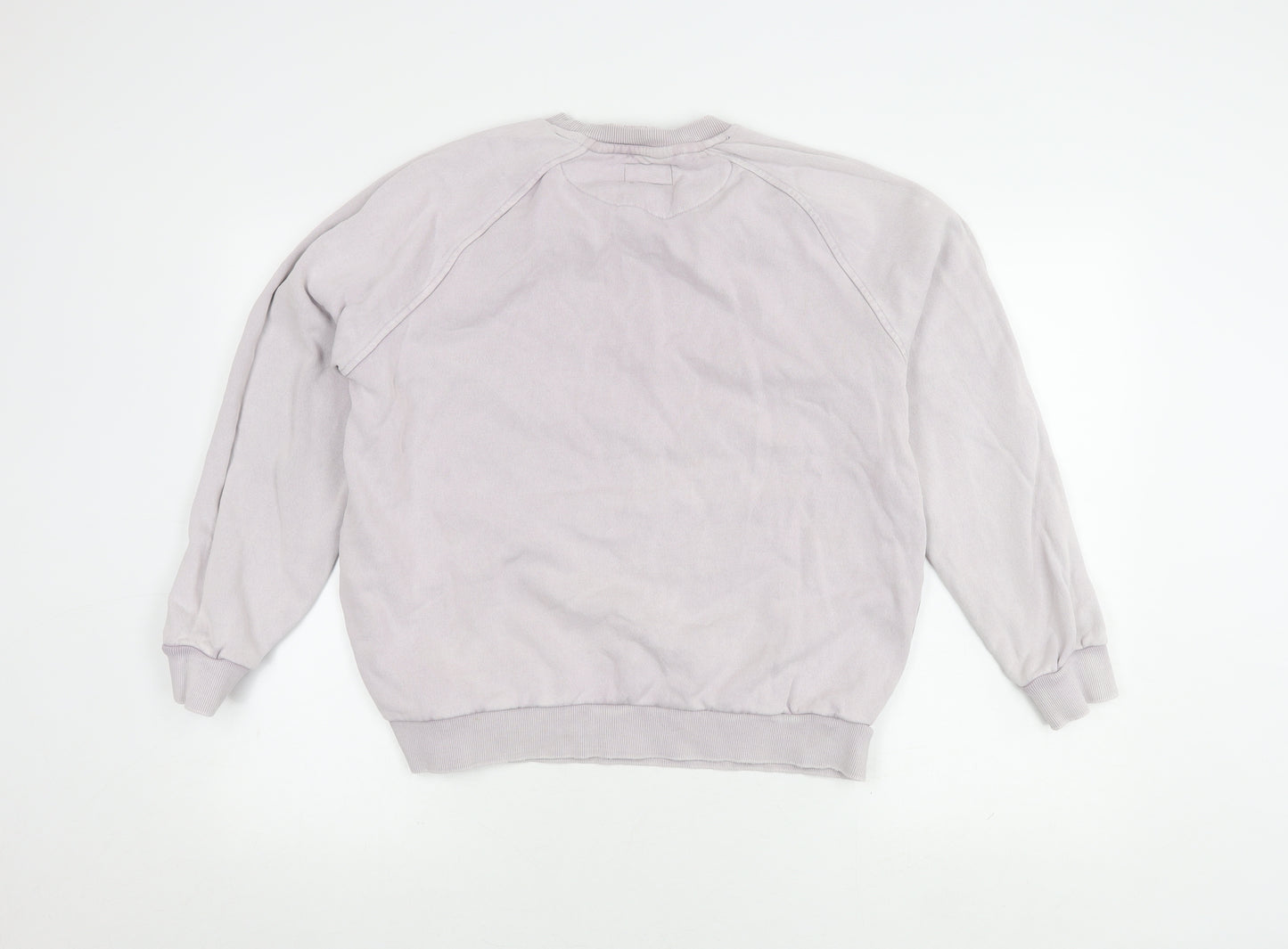 Pink Soda Sport Women's Grey Pullover Sweatshirt Size 10